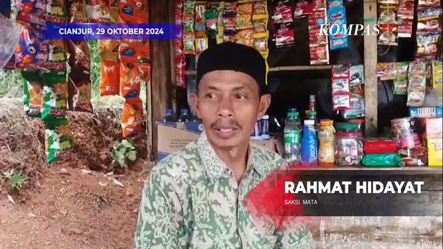 Warga Merekam Detik-detik Atap Bangunan Sekolah di Cianjur Ambruk, Saksi Beberkan Fakta Begini