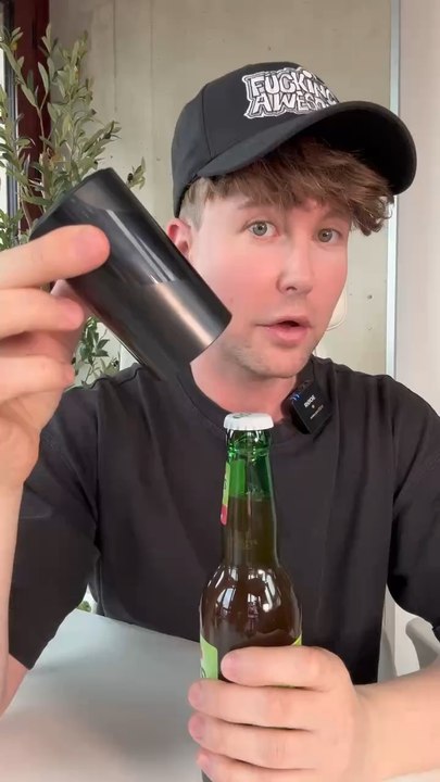 Ce décapsuleur ouvre la bouteille en une demi seconde  ️ Le LlEN de ce produit est dans ma Bl0 (La Bl0graphie est le texte de présentation sur mon profil)/ P.UBLlClTE /