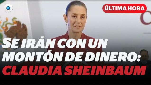 Sheinbaum reacciona a las renuncias de los ministros de la SCJN I Reporte Indigo