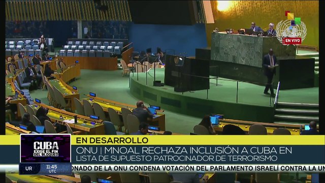 MNOAL llama a EE.UU. a levantar el bloqueo a Cuba