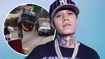 Santa Fe Klan sufre accidente mientras viajaba en un turibus con algunos fans