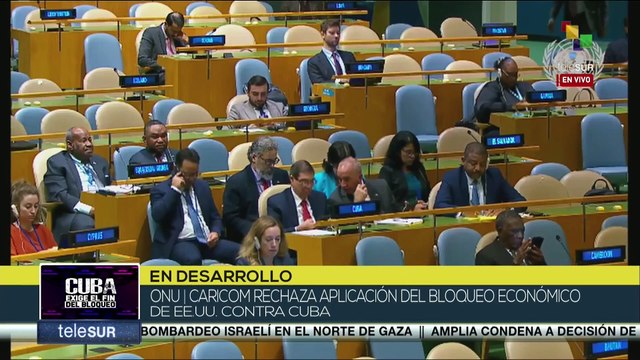 CARICOM condena enérgicamente el bloqueo de EE.UU. a Cuba