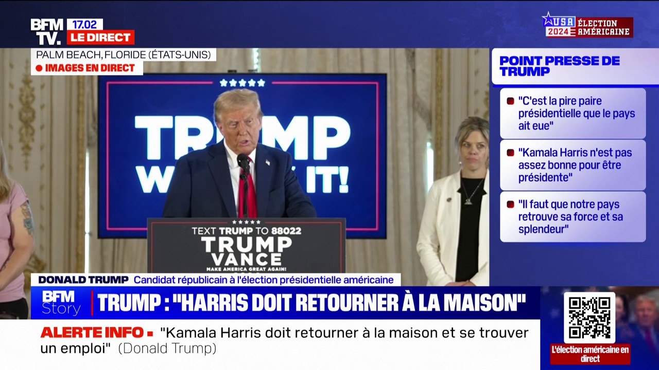 "Ils n'achètent pas nos produits": Donald Trump souhaite mettre en place un droit de douane de 25% sur les produits européens