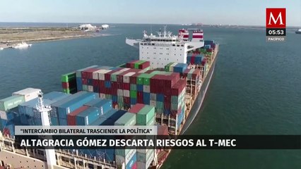 Altagracia Gómez descarta riesgos al T-MEC si Trump gana elecciones en EU