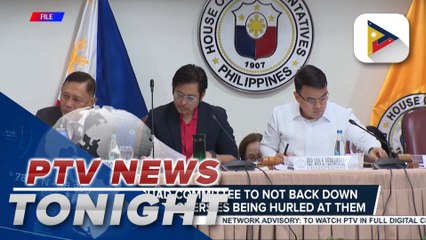 House Quad-committee to not back down despite controversies being hurled at them