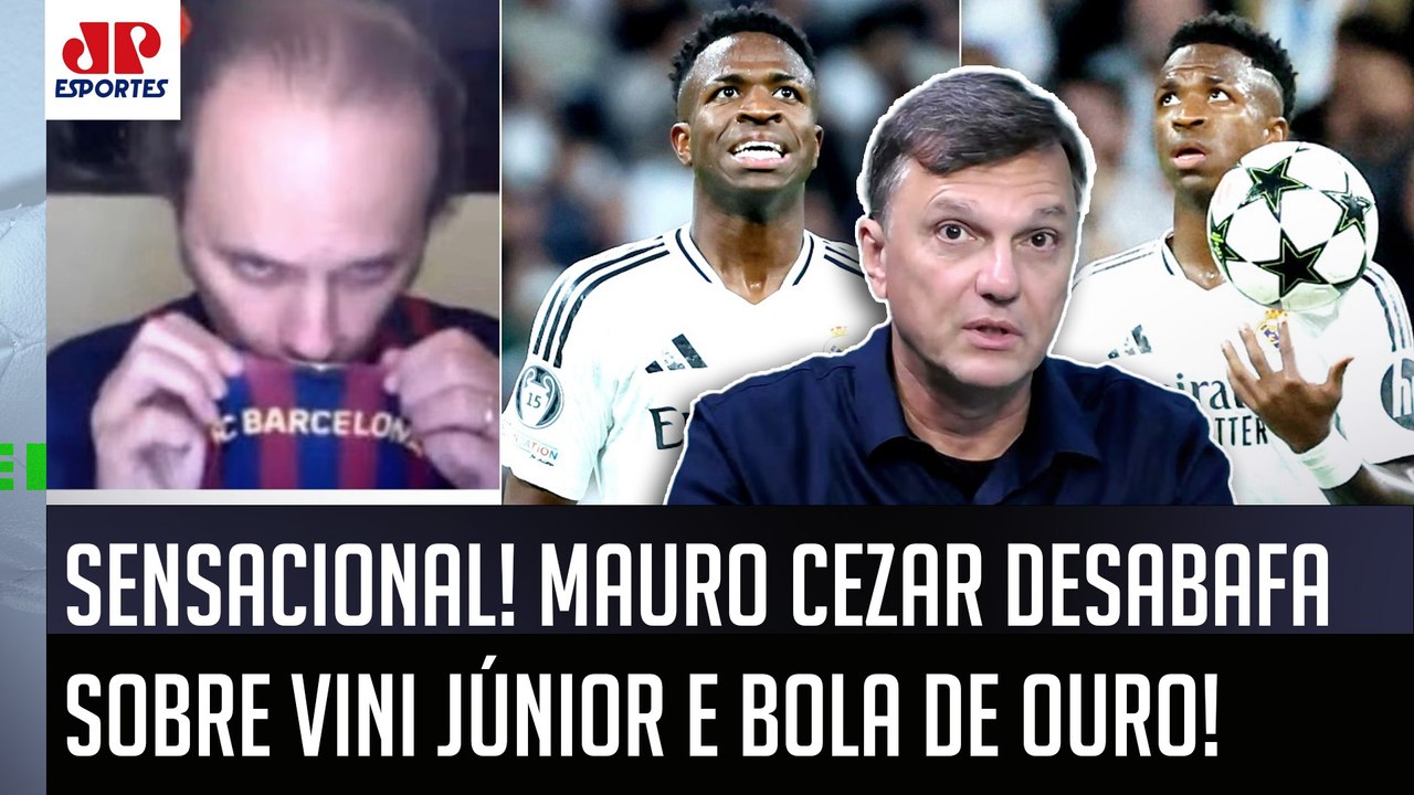 "O QUE ESSES CARAS QUEREM??? Que o Vinicius Júnior..." Mauro Cezar DÁ AULA após a Bola de Ouro!