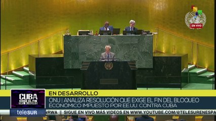 México condena el bloqueo contra Cuba