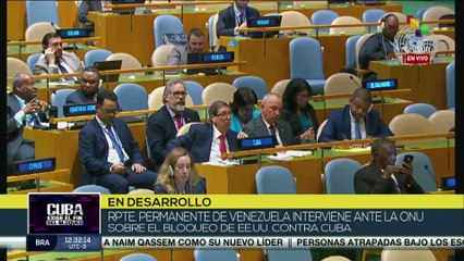 Gobierno de Venezuela exige fin del bloqueo contra Cuba