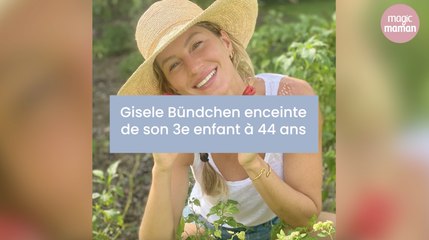 Gisele Bündchen est enceinte à 44 ans