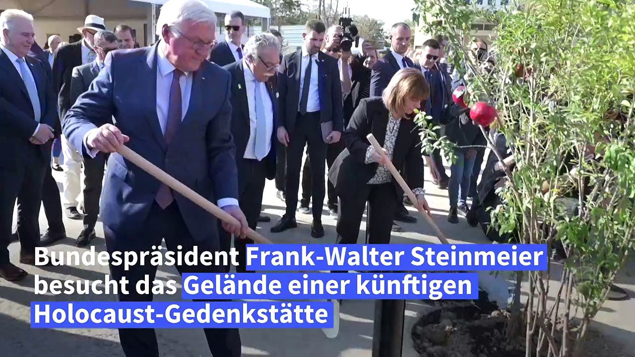 Griechenland: Steinmeier besucht künftige Holocaust-Gedenkstätte