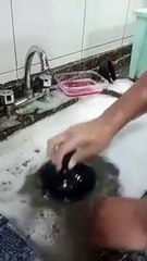 La meilleure façon de déboucher un évier... ou presque