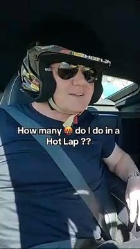 This is what happens when an @Formula 1 safety car driver does a hot lap wirh you….how many times did I ? Tell me ⬇️