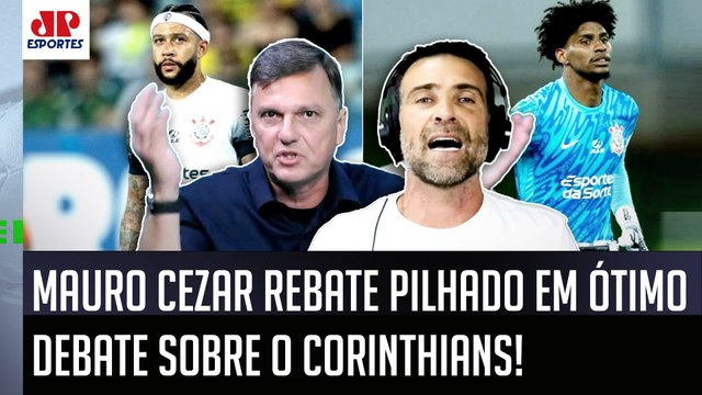 VOCÊ TÁ VIAJANDO, CARA! O Corinthians NÃO JOGA FUTEBOL para... Mauro Cezar REBATE Pilhado!