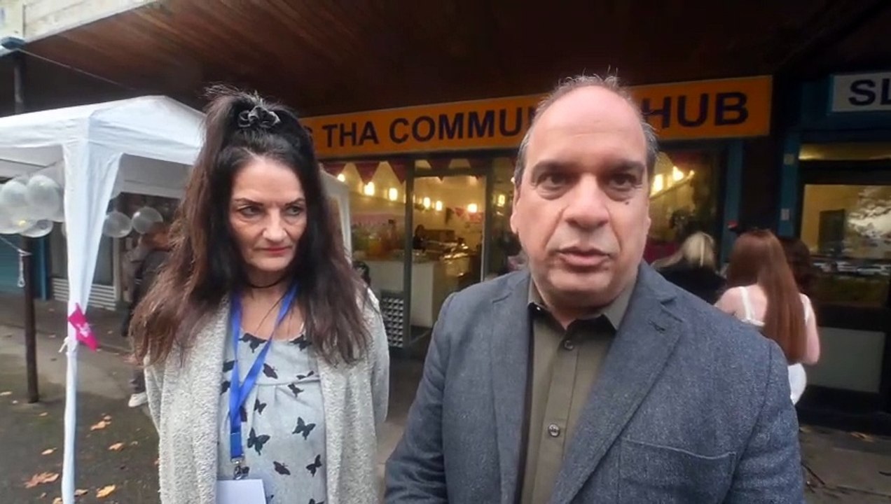 A new Hub in Walsall has opened helping people in need, and also serving a delicious cuppa and cake.