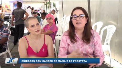 Cuidados com câncer de mama e de próstat