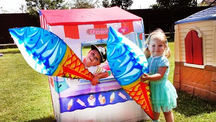 ИГРАЕМ В МАГАЗИН МОРОЖЕНОГО VIDEO for children