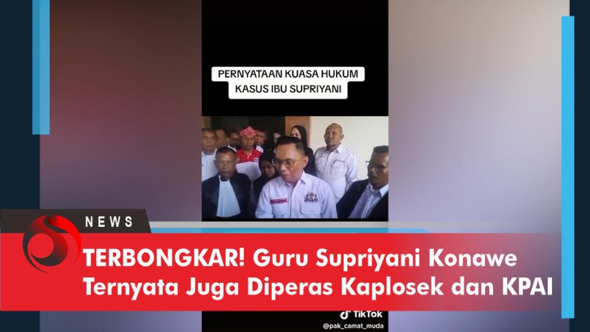 TERBONGKAR! Guru Supriyani Konawe Juga Diperas Kaplosek dan KPAI