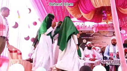 Dance in Islamic Song | Muslim girls performance on the stage at a function | Not dance it is Perform