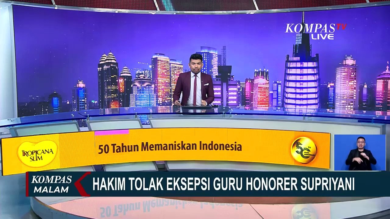 Majelis Hakim Pengadilan Negeri Andoolo Tolak Eksepsi Guru Honorer Supriyani
