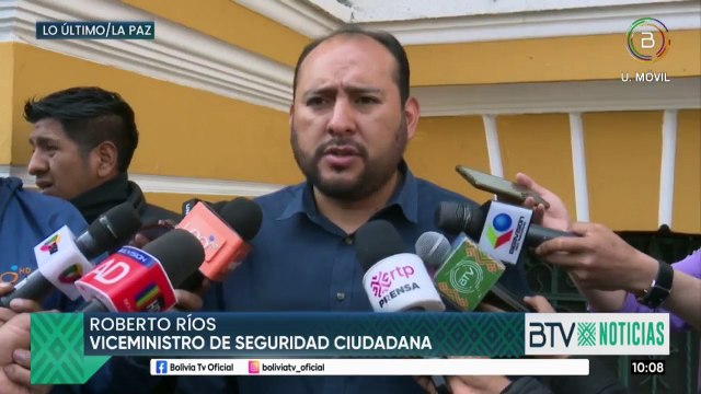 Declaraciones del Viceministro de Seguridad Ciudadana sobre el Caso Evo Morales