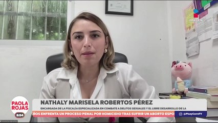 Nathaly Marisela Robertos Pérez habla sobre el ataque contra Aline “La China” González