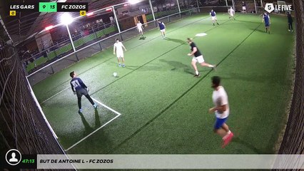 But de Antoine L - FC ZOZOS