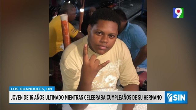 Ultimado joven mientras celebraba cumpleaños de su hermano | Primera Emisión SIN