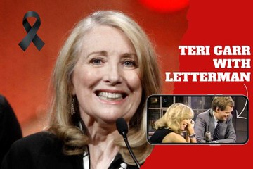 Teri Garr: The legendary actress and her unforgettable moment with Letterman