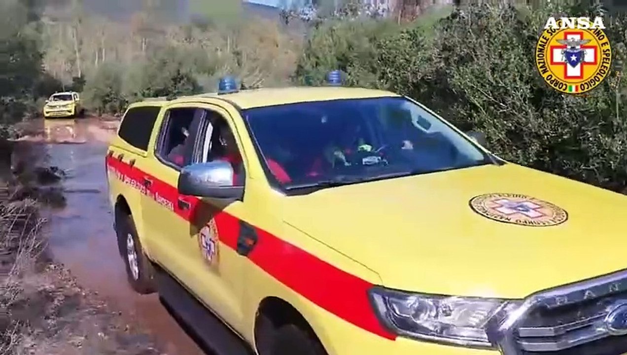 Maltempo in Sardegna, terzo giorno di ricerche del 41enne disperso