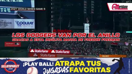¡Los Dodgers van por el anillo gracias a esta insólita marca de Freddie Freeman!