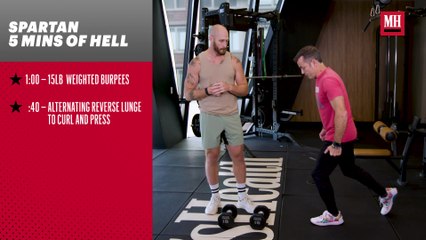 5 Minutes of Spartan Race Hell | 5 Minutes of Hell | Men's Health Muscle