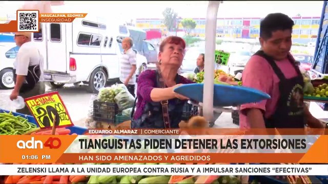 Comerciantes de tianguis piden detener las extorsiones en Naucalpan; han sido amenazados