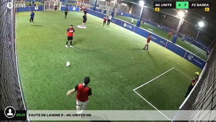 Faute de Lamine D - ML UNITED NG