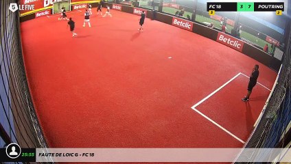 Faute de Loic G - Fc 18