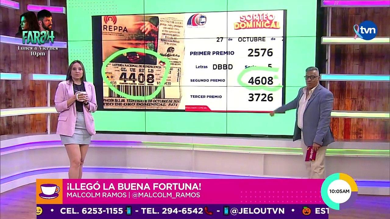 Pirámide de Malcom Ramos para el sorteo del miércoles 30 de octubre 2024