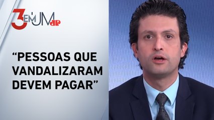 Ghani cita “anistia parcial” em PL que analisa condenação dos envolvidos no 8 de Janeiro