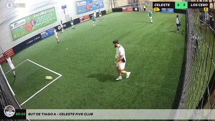 But de Tiago A - Celeste Five Club