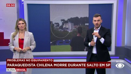 Paraquedista chilena morre após queda durante salto em Boituva (SP)
