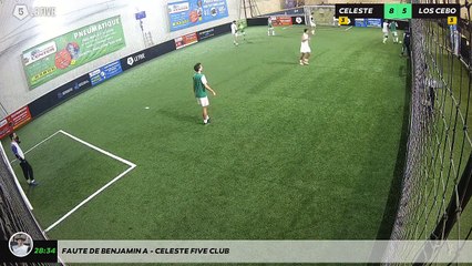 Faute de Benjamin A - Celeste Five Club