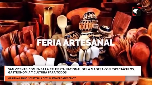 San Vicente se prepara para una fiesta inolvidable: comienza la 39ª Fiesta Nacional de la Madera con espectáculos, gastronomía y cultura para todos