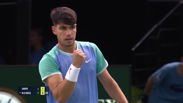 Rolex Paris Masters - Alcaraz écarte Jarry pour son entrée en lice