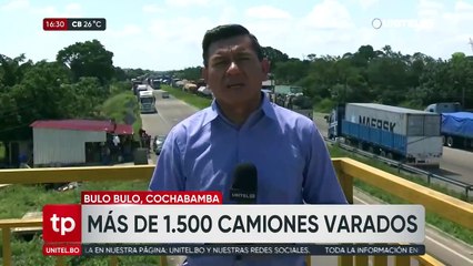 Pese a pedido de transportistas, sectores de Yapacaní descartan cuarto intermedio a bloqueo