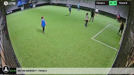 But de Marios T - Team A