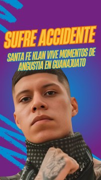 Sufre accidente: Santa Fe Klan vive momentos de angustia en Guanajuato