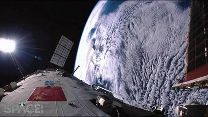 Watch How:Astronauts On Board Tiangong Setting Up Lab Module On Space Station