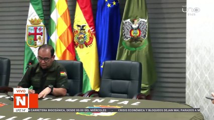 informe de policías heridos en Mairana