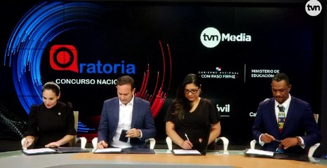TVN Media firma alianza con el Concurso Nacional de Oratoria 2024