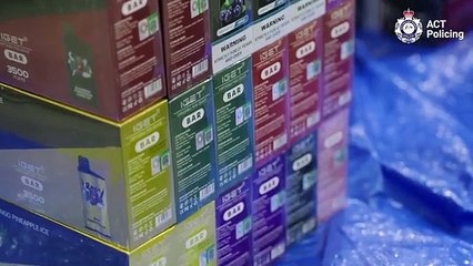 ACT police seize vapes