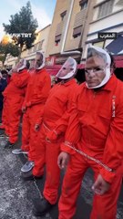 الدار البيضاء: مشاهد تمثيلية لمحاكمة مجرمي الحرب على غزة