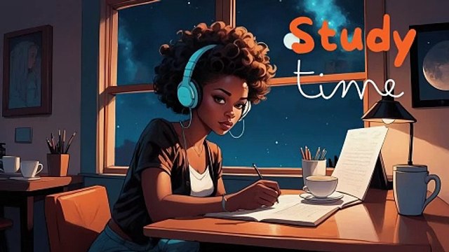 Study Time _ Beats with Clean Drum Beats & Subtle Guitar Riffs_ Your Study-Friendly Soundtrack!